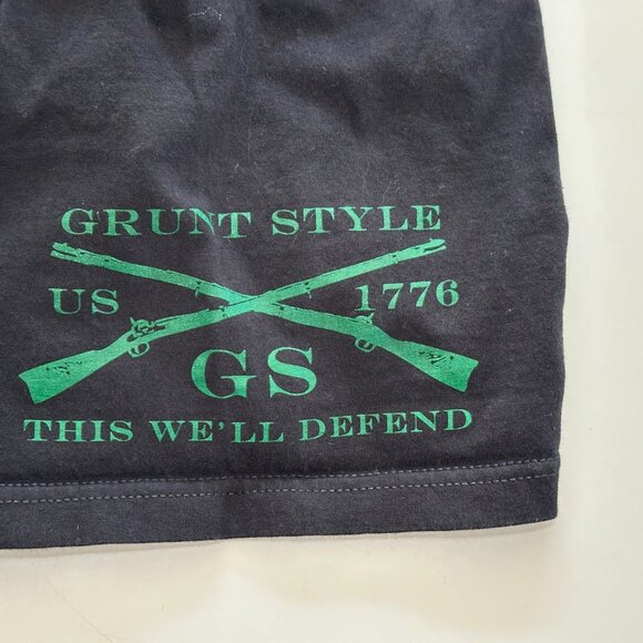 Liberty Over Tyranny Statue of Liberty Graphic T-shirt Black 3XL Vintage Street - Picture 6 of 8